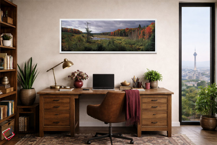 تابلو دکوراتیو Ottawa National Forest, North Woods, Upper Peninsula, M… اثر پانورامیک ایمجز - D1W