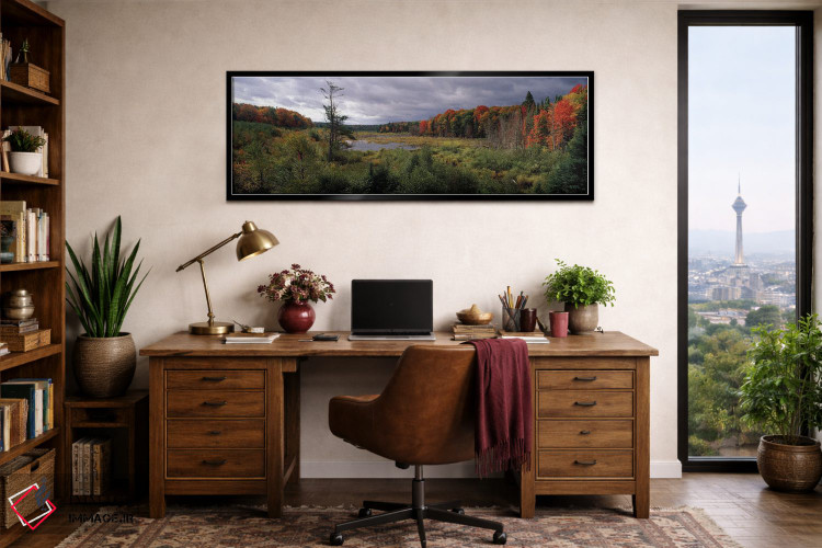 تابلو دکوراتیو Ottawa National Forest, North Woods, Upper Peninsula, M… اثر پانورامیک ایمجز - D2B