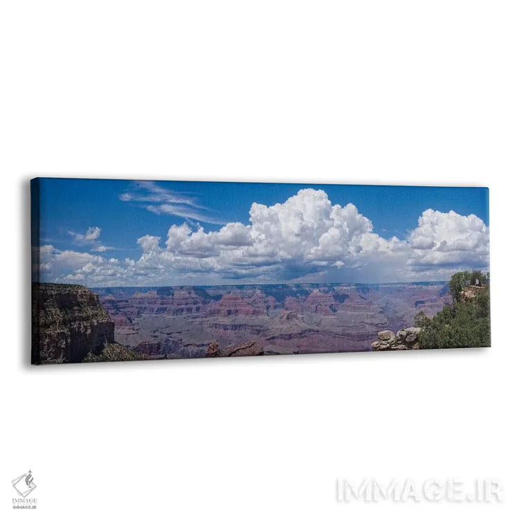 تابلو دکوراتیو Grand Canyon, Arizona, USA" - "نمایی از ابرها بر فراز د… اثر پانورامیک ایمجز - نمای پرسپکتیو محصول