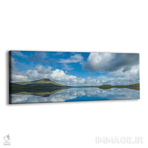 تابلو دکوراتیو Bellacragher Bay, County Mayo, Ireland" - "نمایی از دری… اثر پانورامیک ایمجز - نمای پرسپکتیو محصول