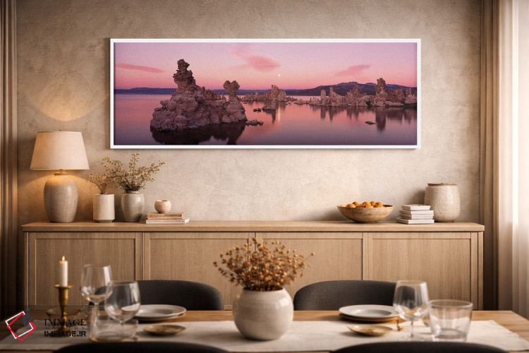 تابلو دکوراتیو Mono Lake, Mono Lake Tufa State Reserve, California, US… اثر پانورامیک ایمجز - D1W