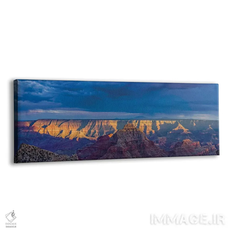 تابلو دکوراتیو Grand Canyon, Arizona, USA" - "نمایی از آسمان دراماتیک… اثر پانورامیک ایمجز - نمای پرسپکتیو محصول