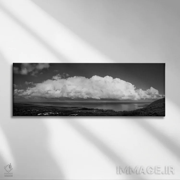 تابلو دکوراتیو South Kona, Hawaii, USA" - "نمایی از دریا و ابرها در آس… اثر پانورامیک ایمجز - نمای روبهرو روی دیوار