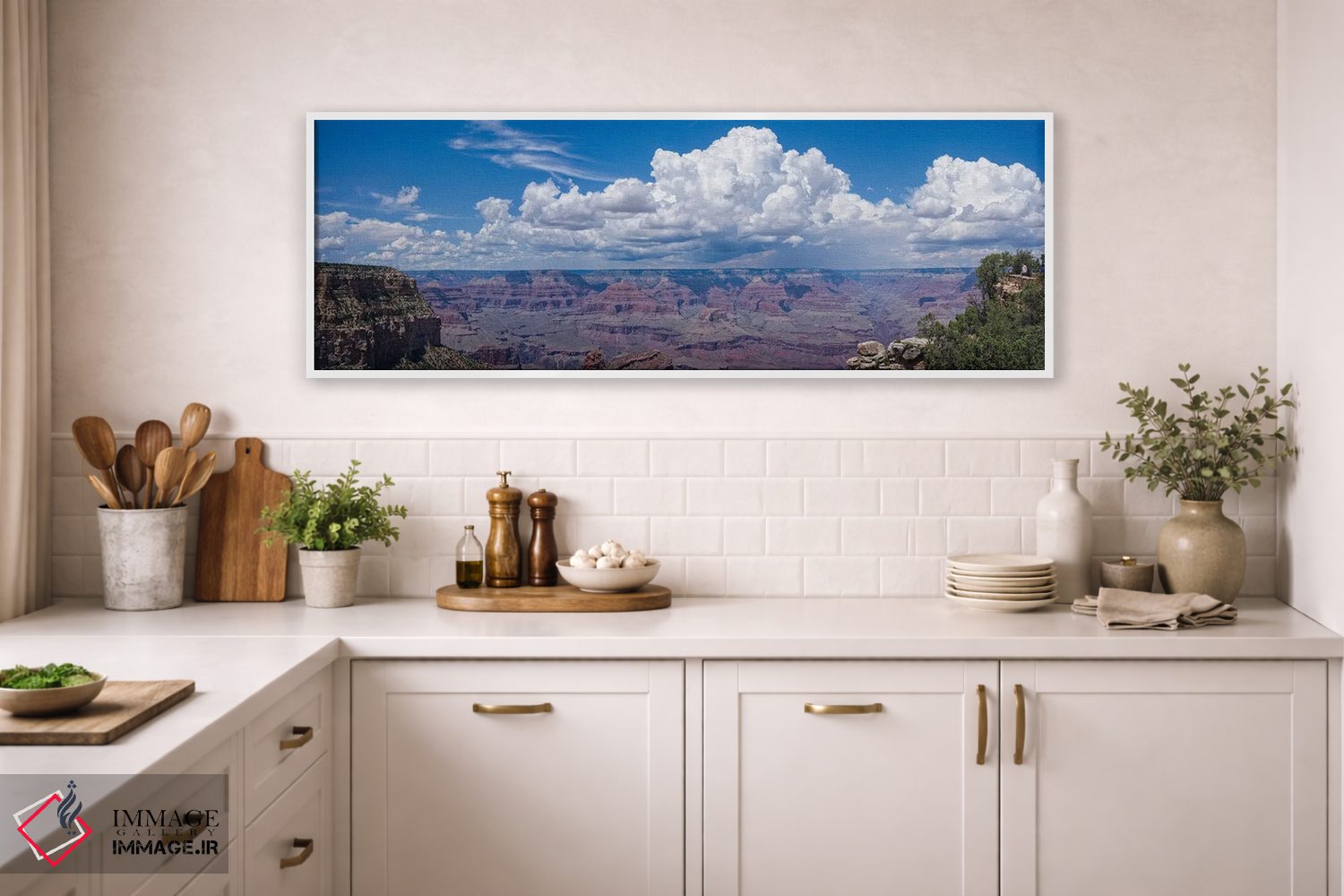 تابلو دکوراتیو Grand Canyon, Arizona, USA" - "نمایی از ابرها بر فراز د… اثر پانورامیک ایمجز - D1W