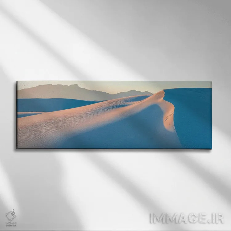 تابلو دکوراتیو White Sands National Monument, New Mexico, USA" - "تل ه… اثر پانورامیک ایمجز - نمای روبهرو روی دیوار