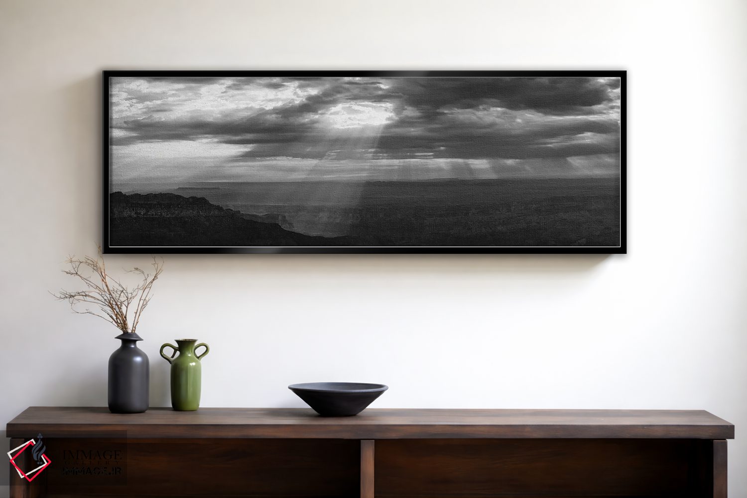 تابلو دکوراتیو Grand Canyon, Arizona, USA" - "نمایی از نور خورشید از م… اثر پانورامیک ایمجز - D2B