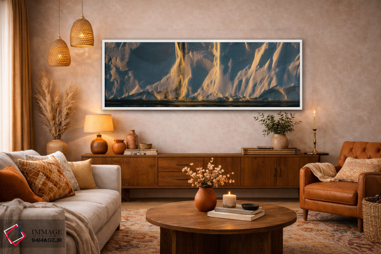 تابلو دکوراتیو Austfonna, Nordaustlandet, Svalbard, Norway" - "نمایی ا… اثر پانورامیک ایمجز - D4W