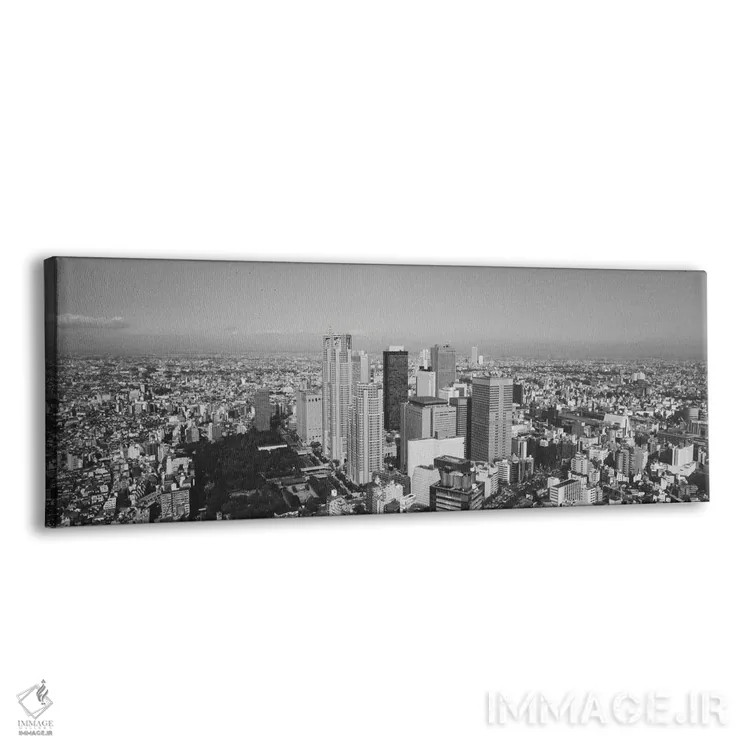 تابلو دکوراتیو Tokyo Prefecture, Japan,نمای هوایی از یک شهر، استان توک… اثر پانورامیک ایمجز - نمای پرسپکتیو محصول
