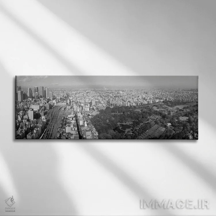 تابلو دکوراتیو Tokyo, Kanto Region, Honshu, Japan,نمای هوایی از خط افق… اثر پانورامیک ایمجز - نمای روبهرو روی دیوار