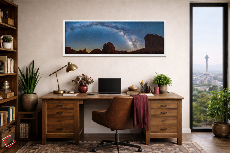 تابلو دکوراتیو Kofa Queen Canyon, Arizona, USA" - "منظره ای با تشکیل ه… اثر پانورامیک ایمجز - D1W