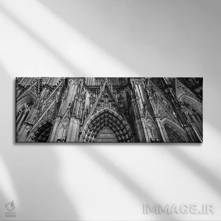 تابلو دکوراتیو Cologne Cathedral, Cologne, North Rhine Westphalia, Ger… اثر پانورامیک ایمجز - نمای روبهرو روی دیوار