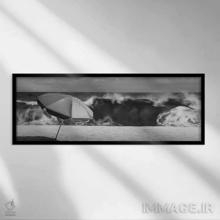 تابلو دکوراتیو Halawa Beach Park, Halawa Bay, Island Of Molikai, Hawai… اثر پانورامیک ایمجز - نمای قابدار مشکی