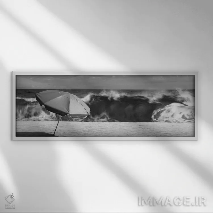 تابلو دکوراتیو Halawa Beach Park, Halawa Bay, Island Of Molikai, Hawai… اثر پانورامیک ایمجز - نمای قابدار سفید