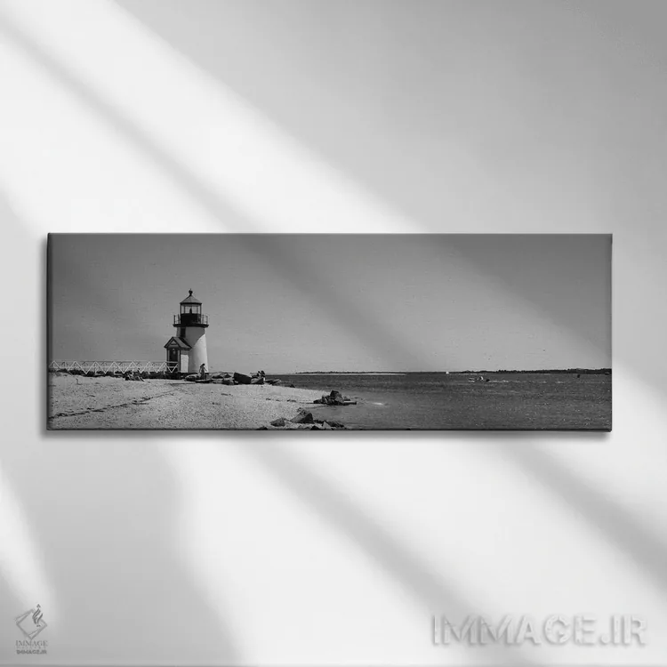 تابلو دکوراتیو Brant Point Lighthouse, Nantucket, Massachusetts, USA"… اثر پانورامیک ایمجز - نمای روبهرو روی دیوار
