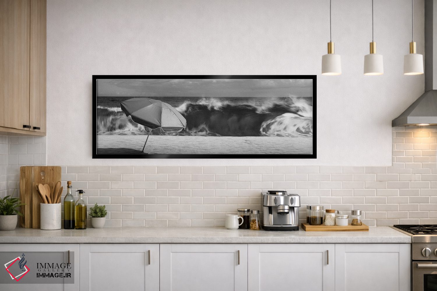 تابلو دکوراتیو Halawa Beach Park, Halawa Bay, Island Of Molikai, Hawai… اثر پانورامیک ایمجز - D3B