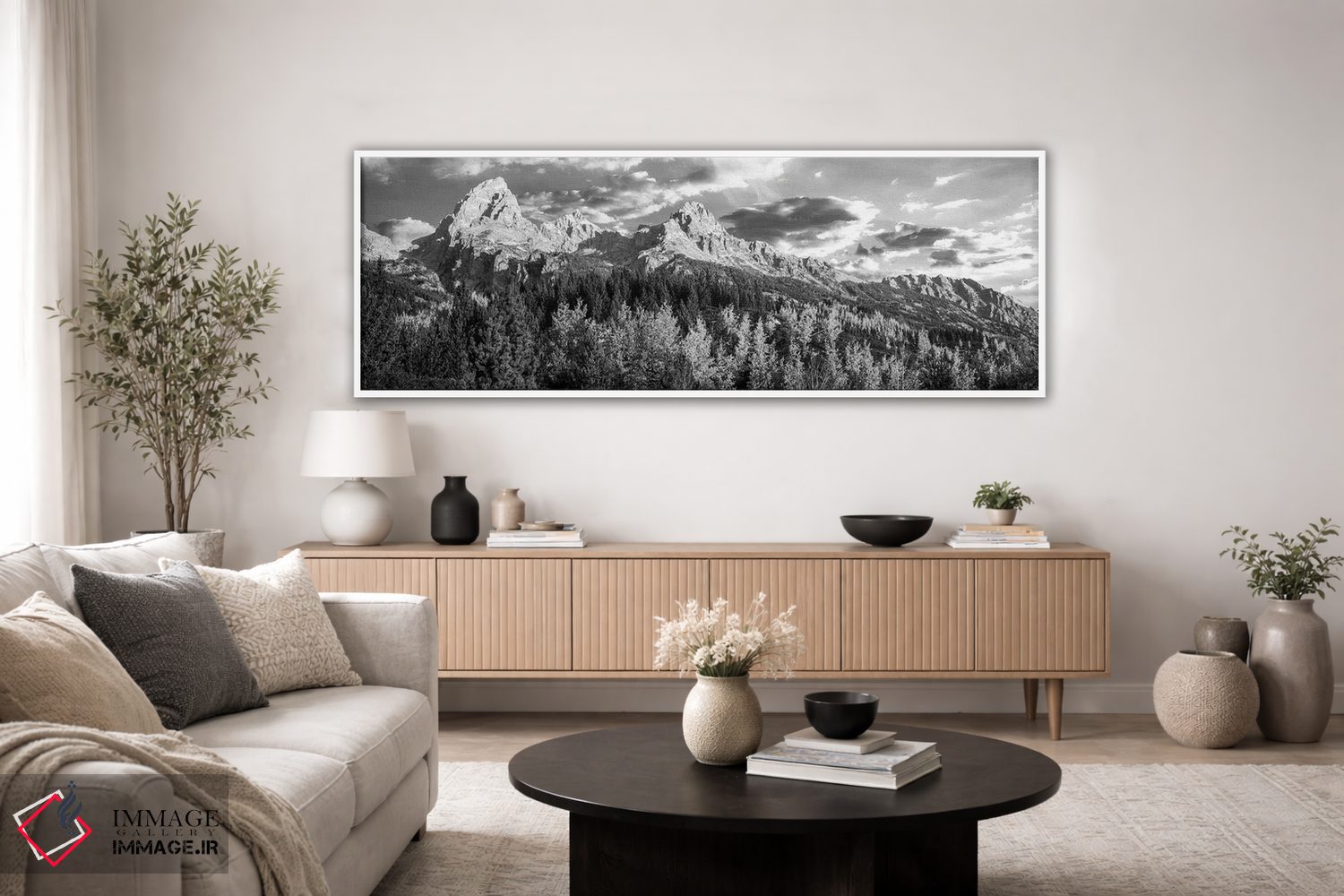 تابلو دکوراتیو Taggart Lake, Grand Teton National Park, Wyoming, USA,د… اثر پانورامیک ایمجز - D3W