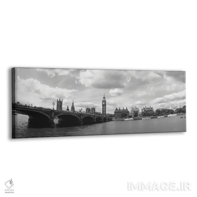 تابلو دکوراتیو City Of Westminster, London, England" - "بیگ بن و مجلس… اثر پانورامیک ایمجز - نمای پرسپکتیو محصول