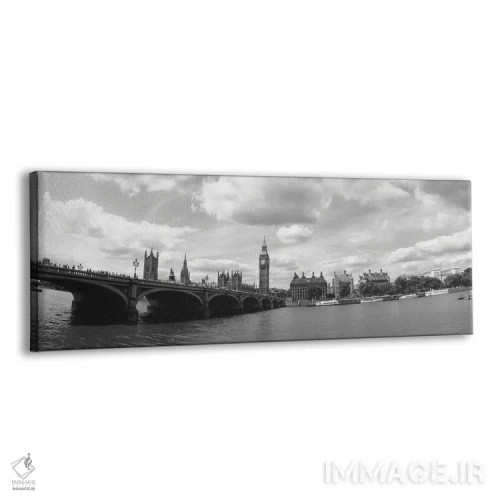 تابلو دکوراتیو City Of Westminster, London, England" - "بیگ بن و مجلس… اثر پانورامیک ایمجز - نمای پرسپکتیو محصول