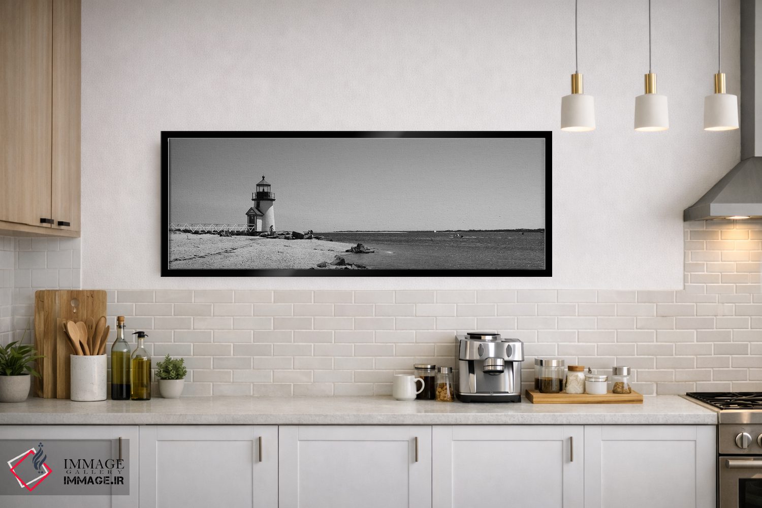 تابلو دکوراتیو Brant Point Lighthouse, Nantucket, Massachusetts, USA"… اثر پانورامیک ایمجز - D3B