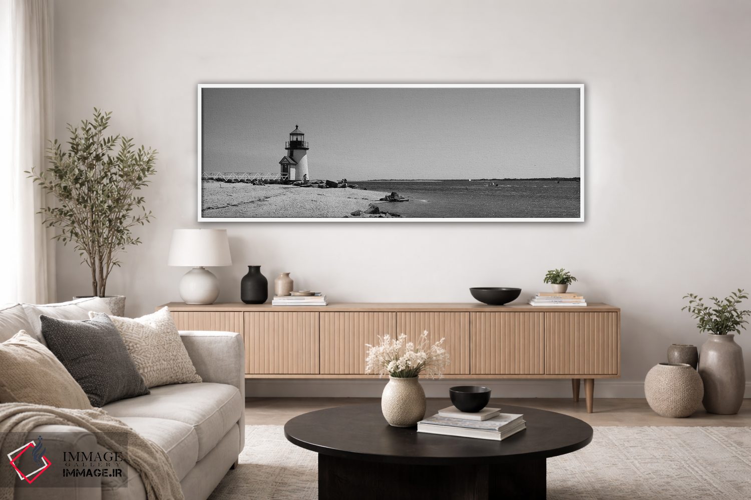 تابلو دکوراتیو Brant Point Lighthouse, Nantucket, Massachusetts, USA"… اثر پانورامیک ایمجز - D4W