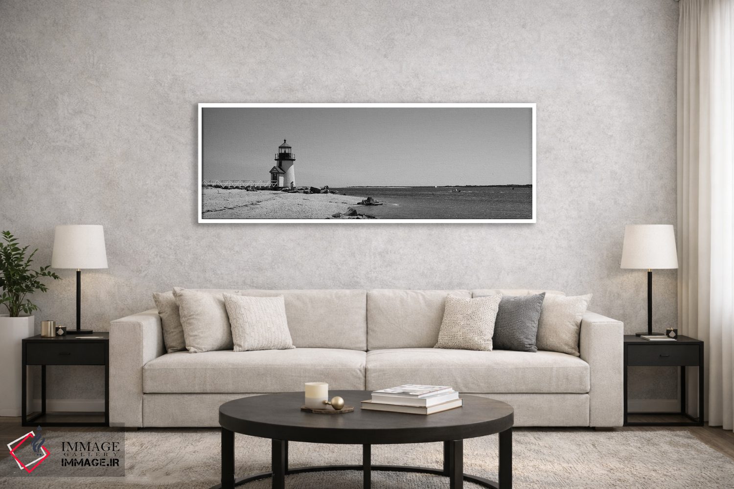 تابلو دکوراتیو Brant Point Lighthouse, Nantucket, Massachusetts, USA"… اثر پانورامیک ایمجز - D6W