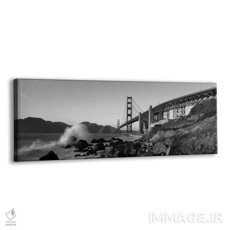 تابلو دکوراتیو San Francisco Bay, Golden Gate Bridge, San Francisco, M… اثر پانورامیک ایمجز - نمای پرسپکتیو محصول