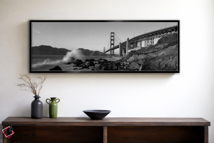 تابلو دکوراتیو San Francisco Bay, Golden Gate Bridge, San Francisco, M… اثر پانورامیک ایمجز - D2B