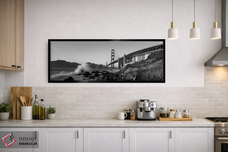 تابلو دکوراتیو San Francisco Bay, Golden Gate Bridge, San Francisco, M… اثر پانورامیک ایمجز - D3B