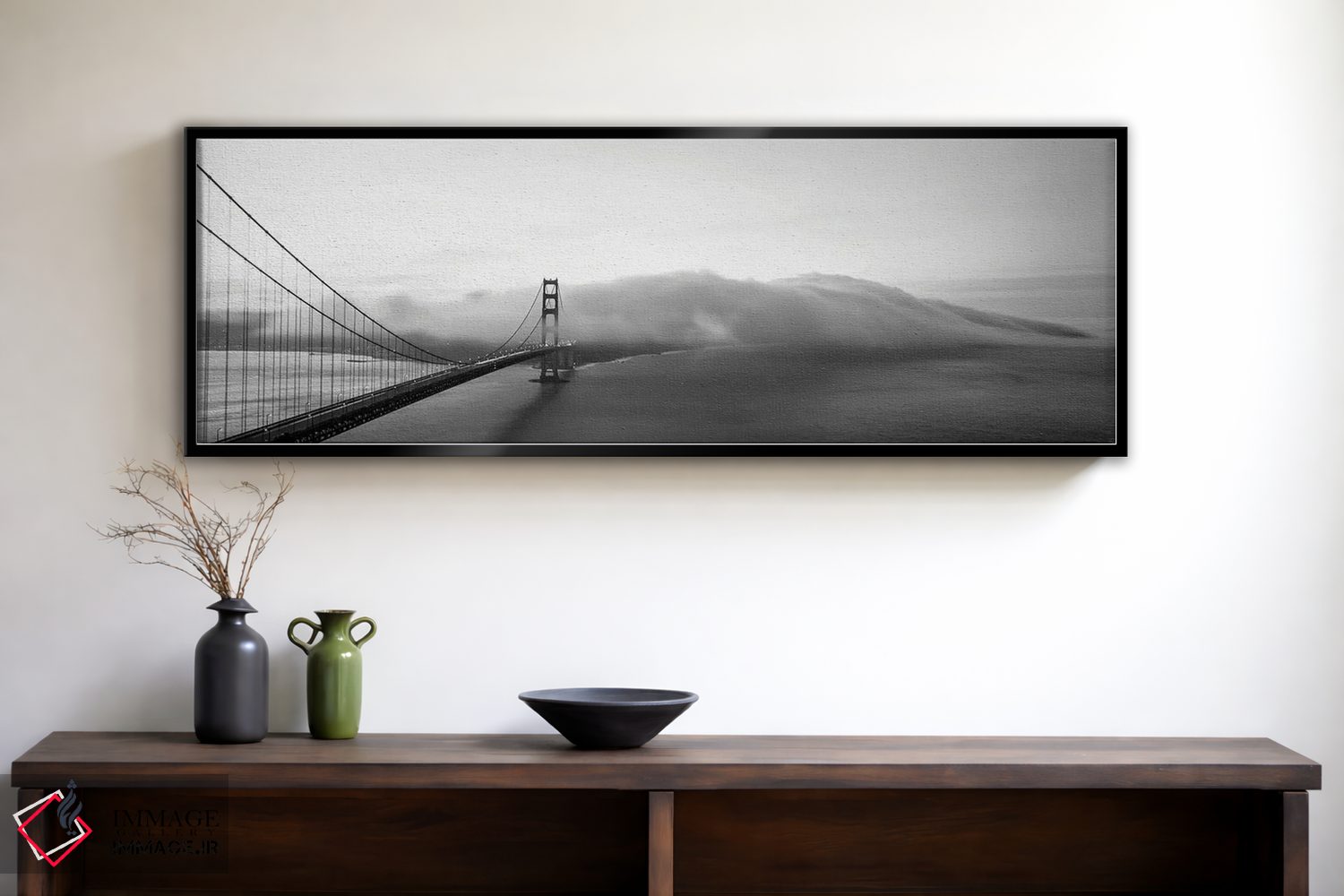 تابلو دکوراتیو Golden Gate Bridge, San Francisco, California, USA" - "… اثر پانورامیک ایمجز - D2B