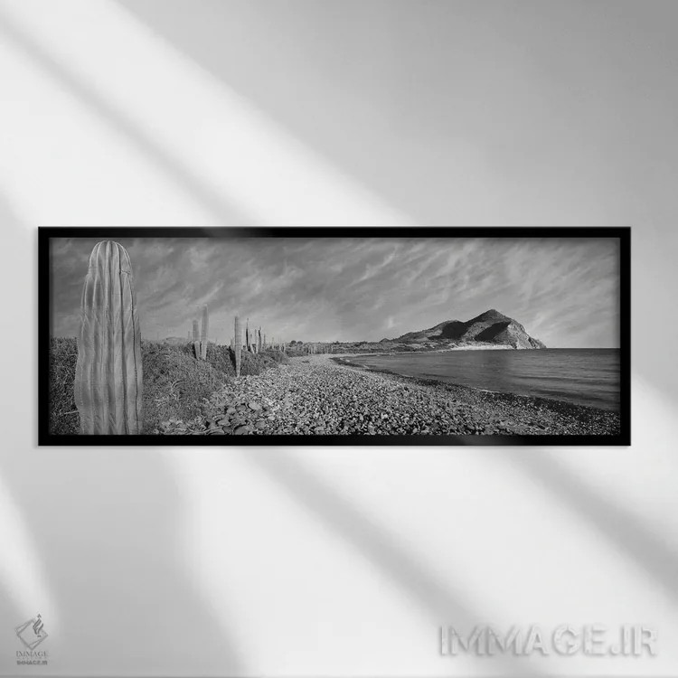 تابلو دکوراتیو Sea Of Cortez, Mulege, Baja California Sur, Mexico" - "… اثر پانورامیک ایمجز - نمای قابدار مشکی