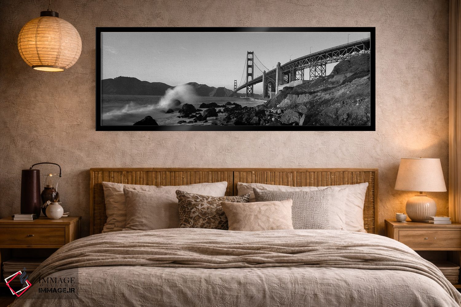 تابلو دکوراتیو San Francisco Bay, Golden Gate Bridge, San Francisco, M… اثر پانورامیک ایمجز - D5B