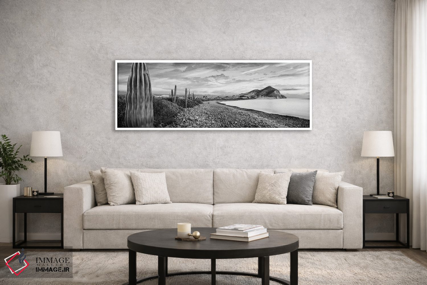 تابلو دکوراتیو Bay Of Concepcion, Sea Of Cortez, Mulege, Baja Californ… اثر پانورامیک ایمجز - D6W