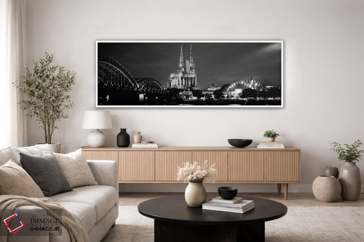 تابلو دکوراتیو Musical Dome, Cologne Cathedral, Hohenzollern Bridge, R… اثر پانورامیک ایمجز - D2W