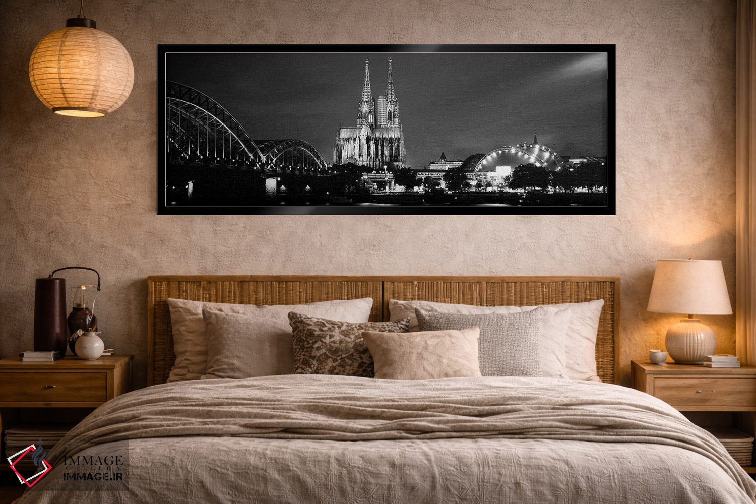 تابلو دکوراتیو Musical Dome, Cologne Cathedral, Hohenzollern Bridge, R… اثر پانورامیک ایمجز - D5B