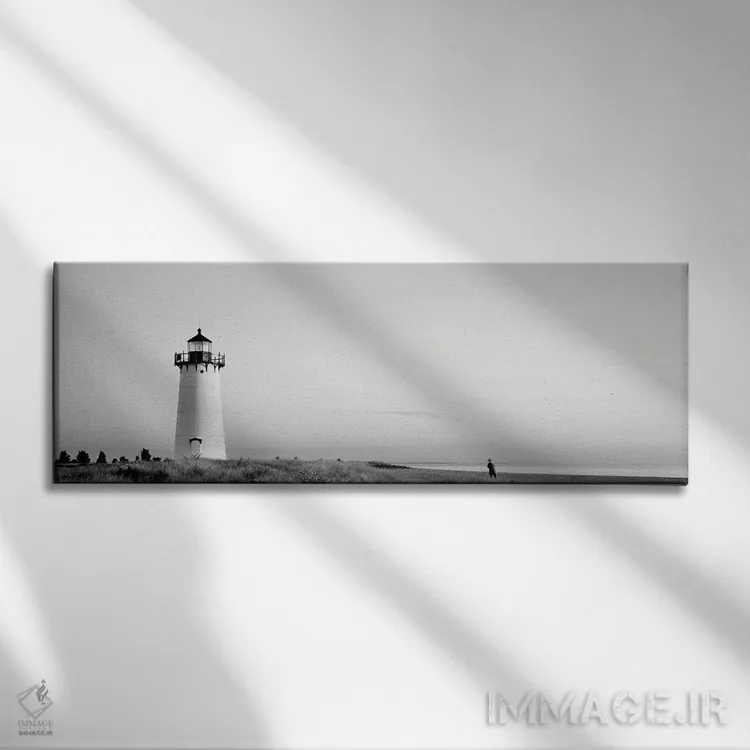 تابلو دکوراتیو Marthas Vineyard, Massachusetts, USA" - "فانوس دریایی ا… اثر پانورامیک ایمجز - نمای روبهرو روی دیوار