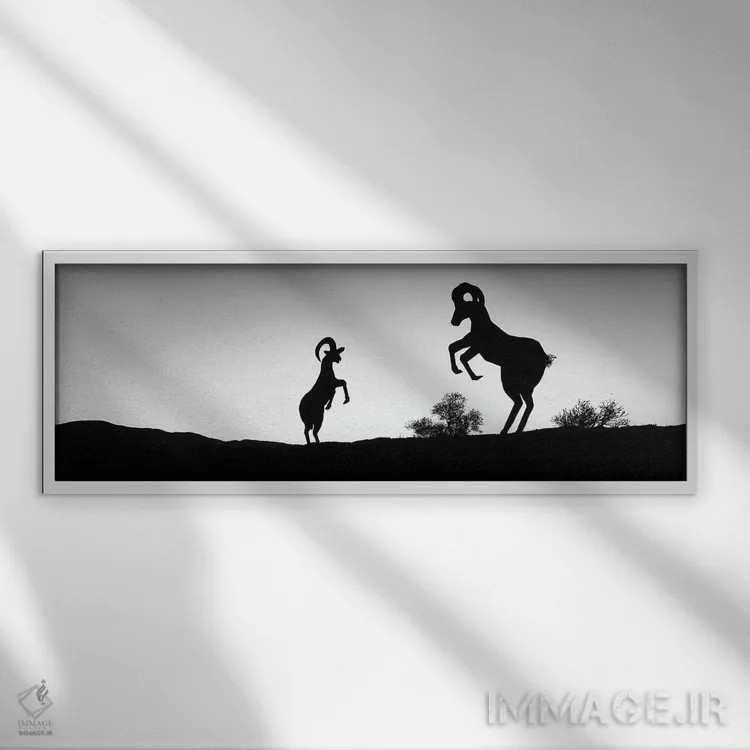 تابلو دکوراتیو Galleta Meadows Estate, Borrego Springs, California, US… اثر پانورامیک ایمجز - نمای قابدار سفید