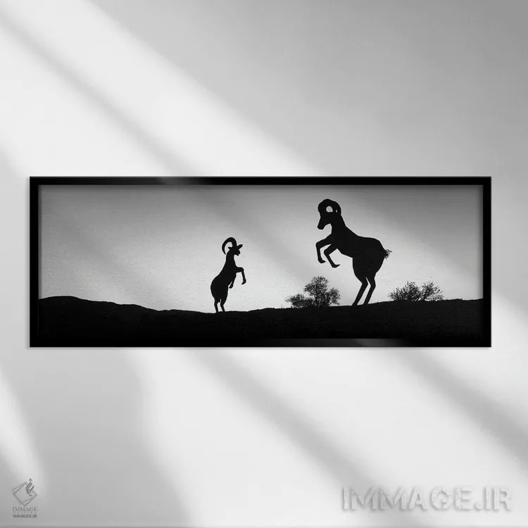 تابلو دکوراتیو Galleta Meadows Estate, Borrego Springs, California, US… اثر پانورامیک ایمجز - نمای قابدار مشکی