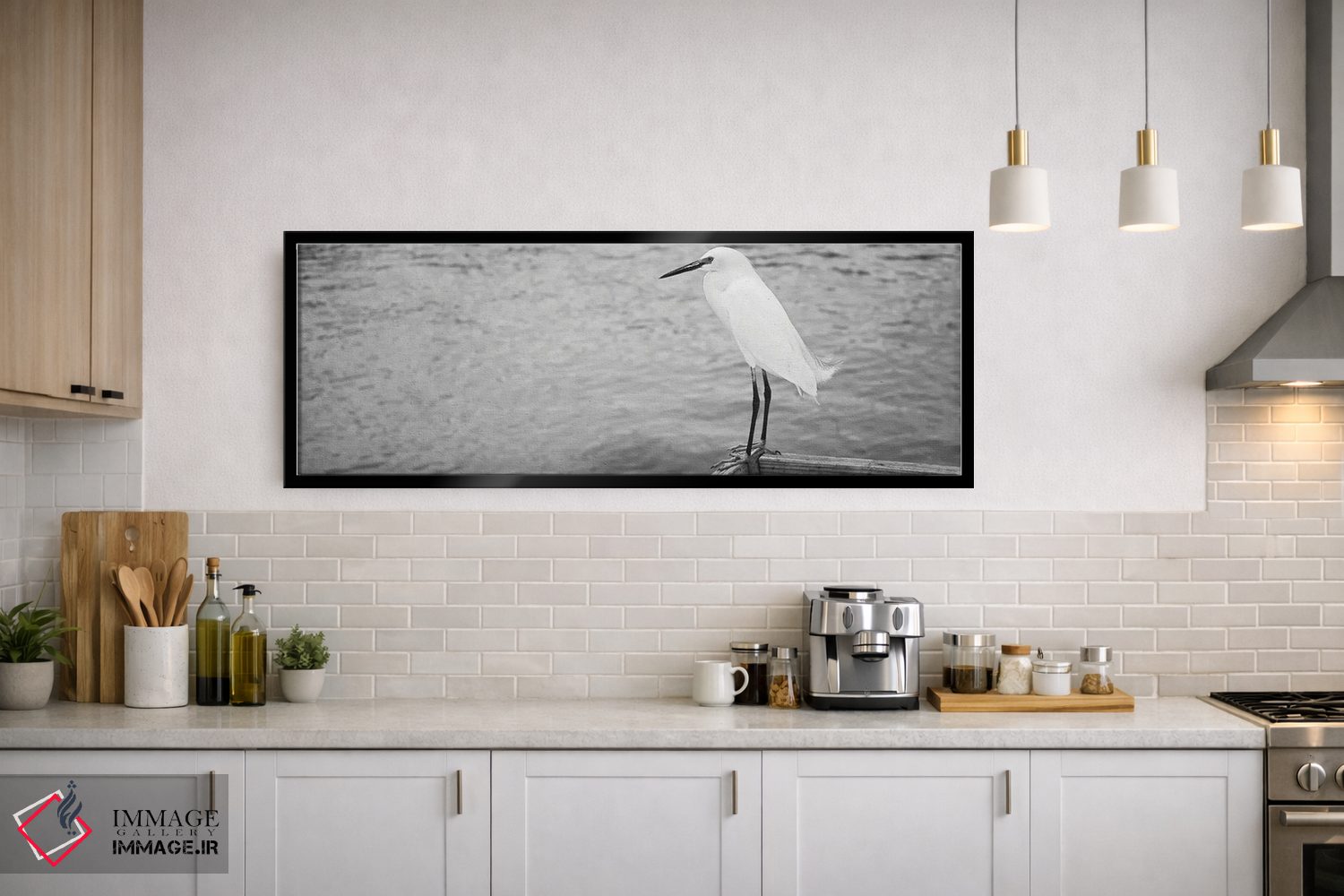 تابلو دکوراتیو Gulf Of Mexico, Florida, USA" - "نمای نزدیک از ایگرت بر… اثر پانورامیک ایمجز - D3B