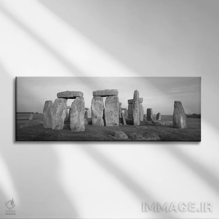 تابلو دکوراتیو Wiltshire, Stonehenge" - "انگلستان، ویلت شایر، استون هن… اثر پانورامیک ایمجز - نمای روبهرو روی دیوار