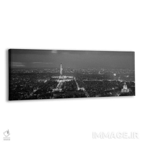 تابلو دکوراتیو Paris, Evening" - "فرانسه، پاریس، عصر" اثر پانورامیک ایمجز - نمای پرسپکتیو محصول