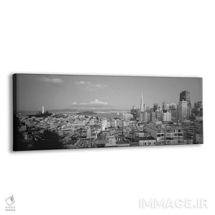 تابلو دکوراتیو San Francisco, California, USA" - "نمای از زاویه بالا ا… اثر پانورامیک ایمجز - نمای پرسپکتیو محصول