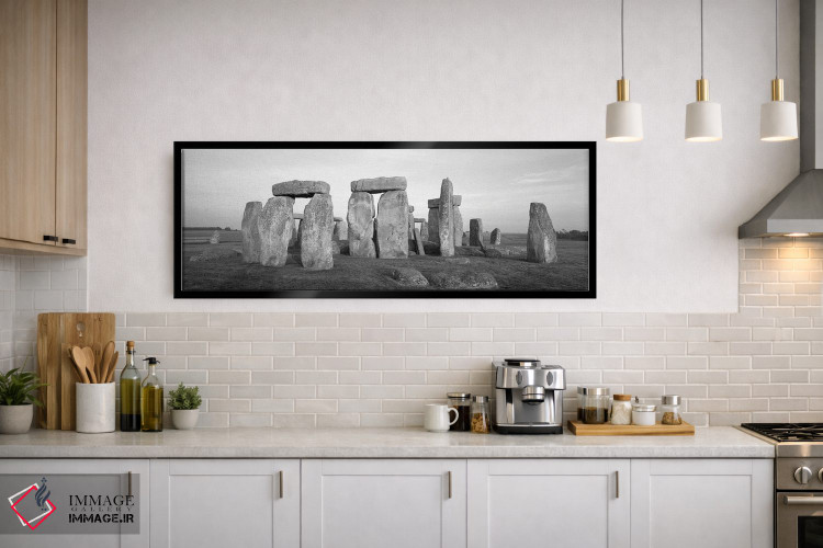 تابلو دکوراتیو Wiltshire, Stonehenge" - "انگلستان، ویلت شایر، استون هن… اثر پانورامیک ایمجز - D3B