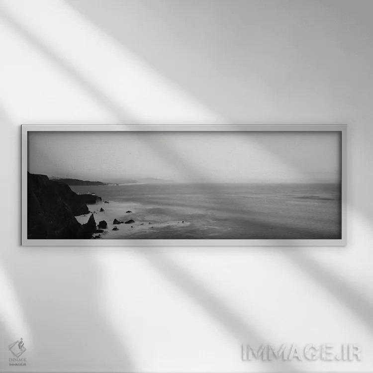 تابلو دکوراتیو Pacific Ocean, San Francisco, California, USA" - "نمای… اثر پانورامیک ایمجز - نمای قابدار سفید