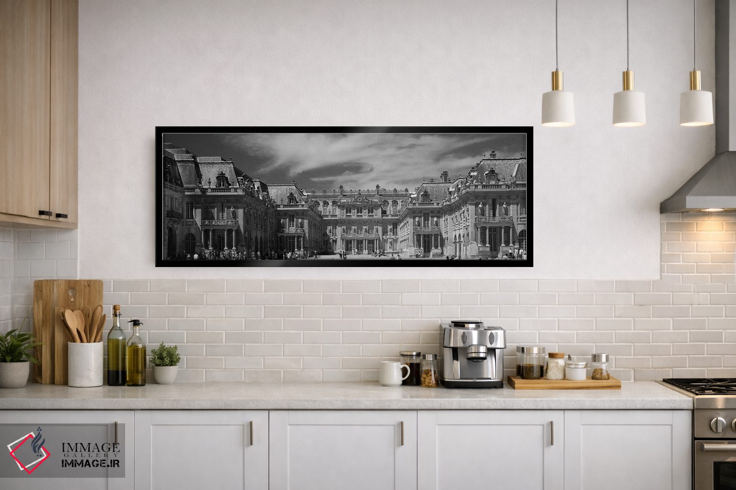 تابلو دکوراتیو Chateau de Versailles, Versailles, Paris, France" - "نم… اثر پانورامیک ایمجز - D2B