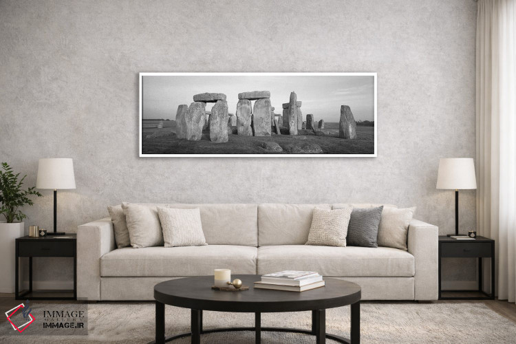 تابلو دکوراتیو Wiltshire, Stonehenge" - "انگلستان، ویلت شایر، استون هن… اثر پانورامیک ایمجز - D6W