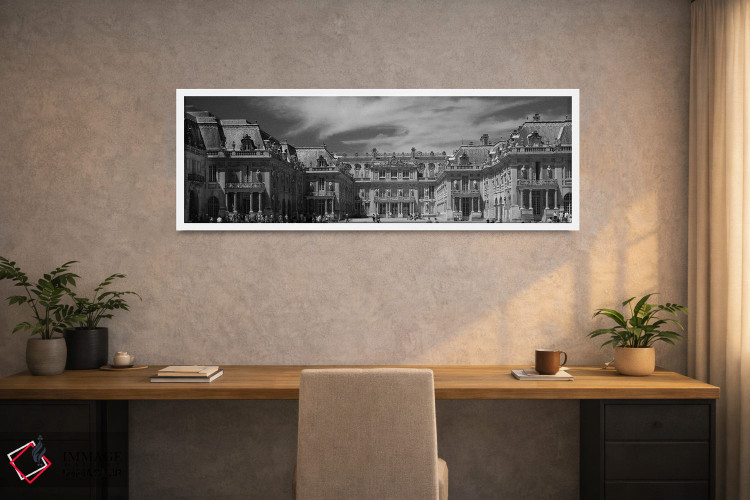 تابلو دکوراتیو Chateau de Versailles, Versailles, Paris, France" - "نم… اثر پانورامیک ایمجز - D1W