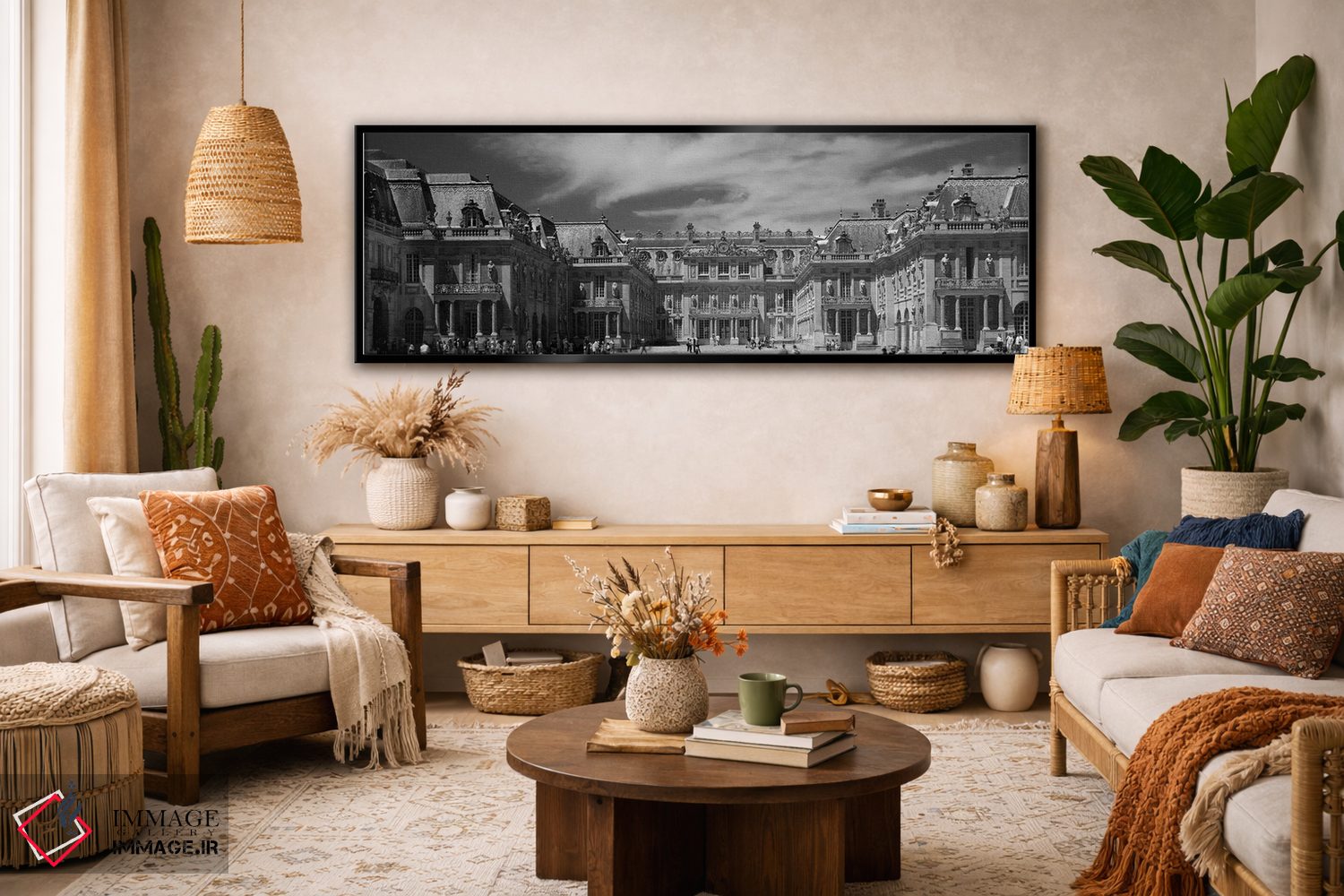 تابلو دکوراتیو Chateau de Versailles, Versailles, Paris, France" - "نم… اثر پانورامیک ایمجز - D4B