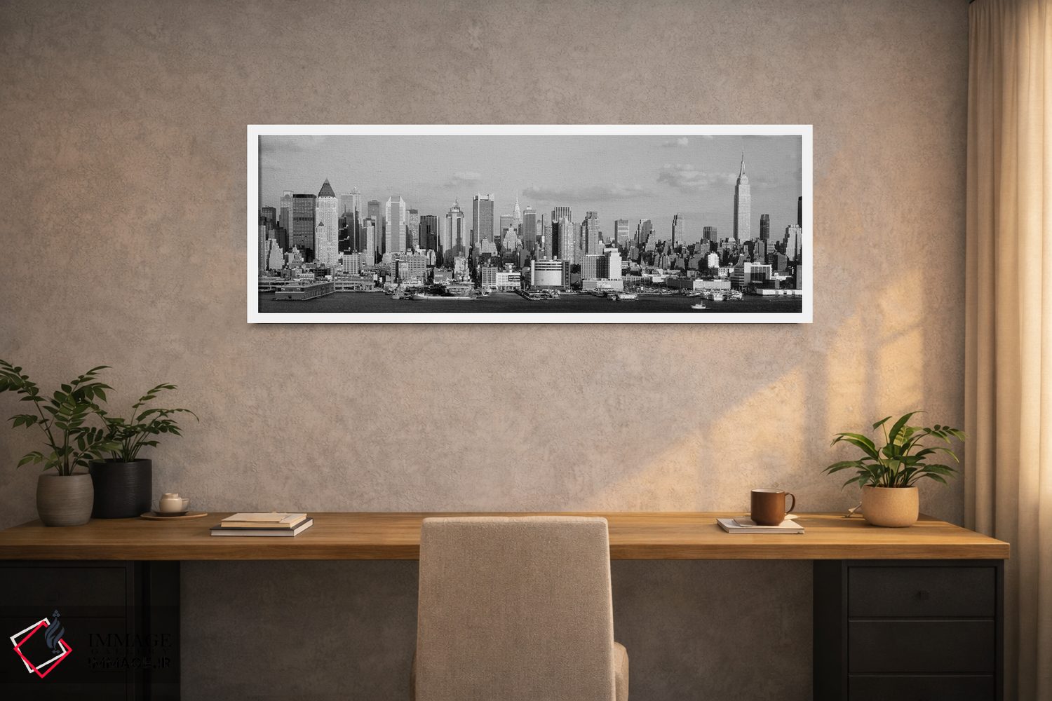تابلو دکوراتیو City Skyline, NYC, New York City, New York State, USA"… اثر پانورامیک ایمجز - D1W
