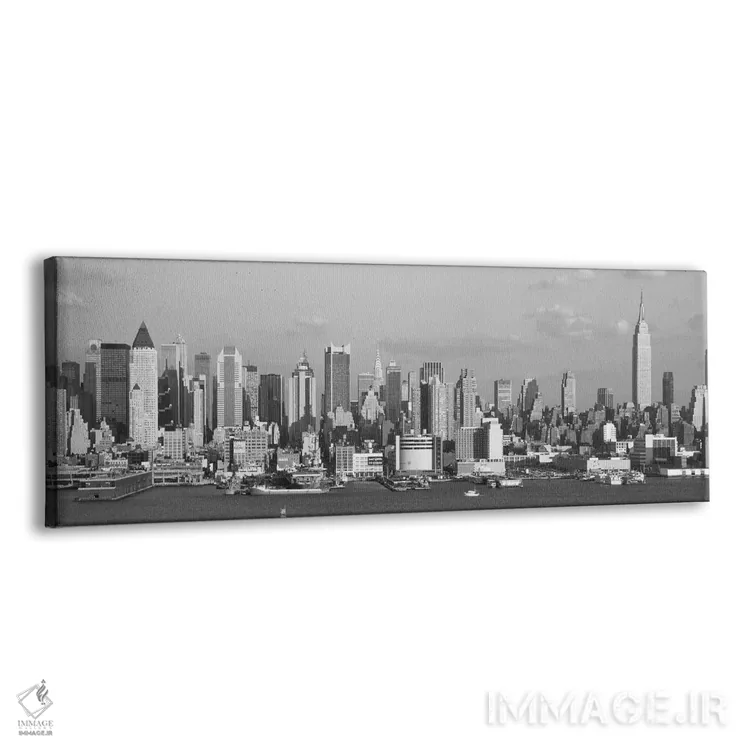 تابلو دکوراتیو New York City, New York State, USA" - "افق مانهتن در سا… اثر پانورامیک ایمجز - نمای پرسپکتیو محصول