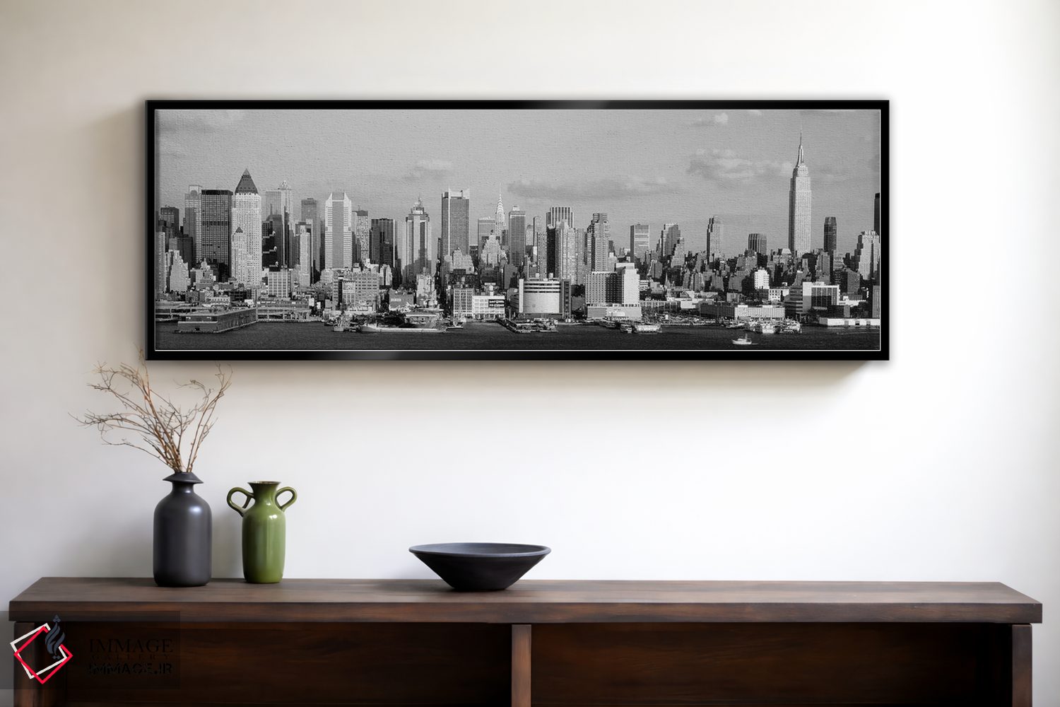 تابلو دکوراتیو City Skyline, NYC, New York City, New York State, USA"… اثر پانورامیک ایمجز - D2B